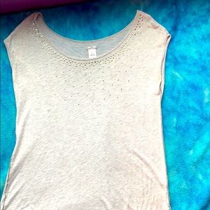 Aerie short sleeve rhinestone t shirt